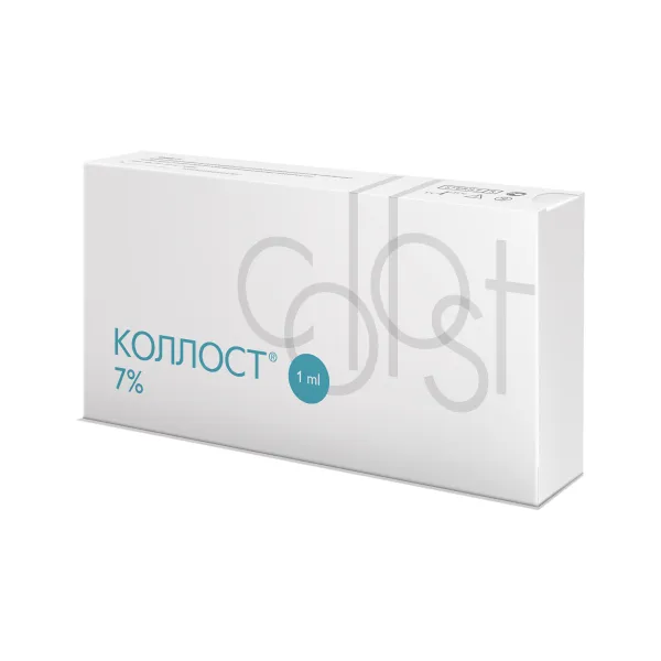 Материал коллагеновый рассасывающийся "КОЛЛОСТ"-гель 7%, 1,0 см3